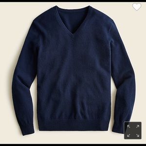 Jcrew Men’s cashmere vneck